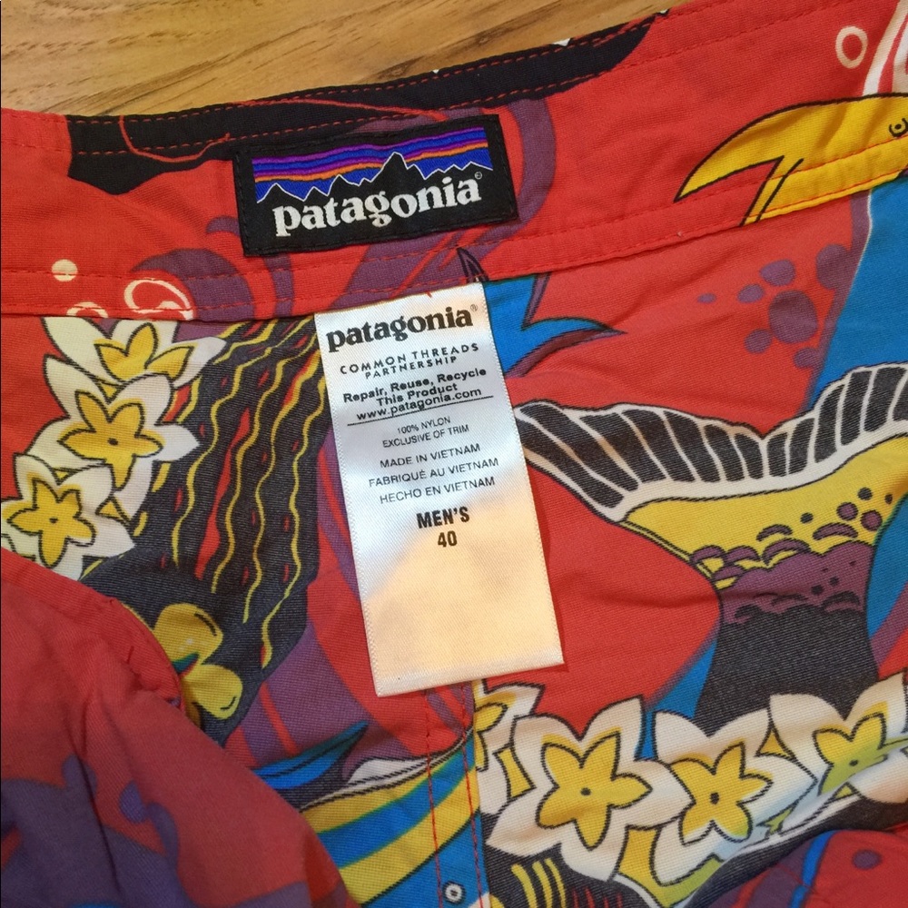 Men’s Patagonia swim trunks